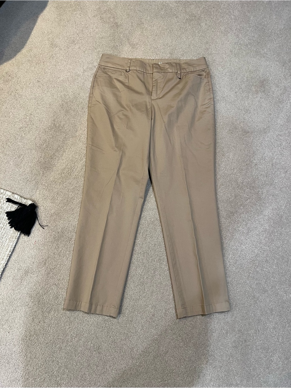 JM Collection Men's Tan Chinos
